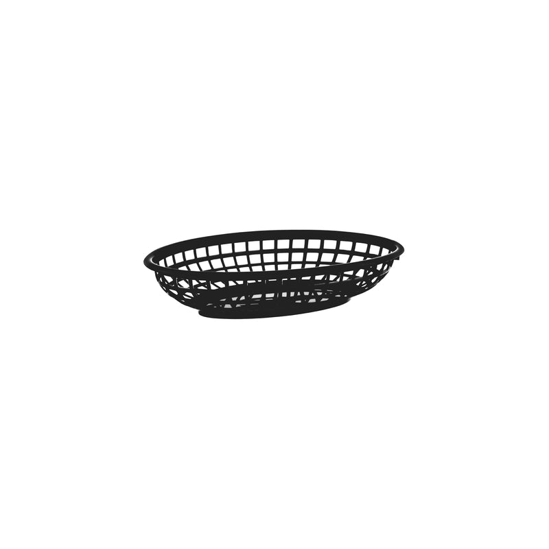Coney Island Black Fast Food Basket 240x150x50mm