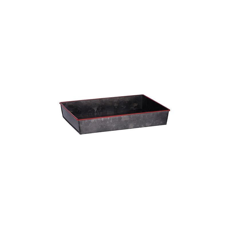 Coney Island Red Flared Tray 240x160x40mm