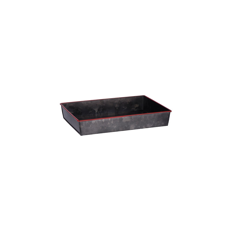 Coney Island Red Flared Tray 270x190x45mm