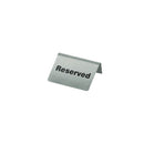 Chef Inox Reserved Table Sign 100x43mm