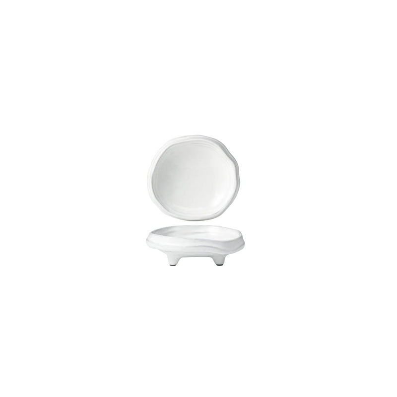 Fusion White Footed Bowl 135x35mm