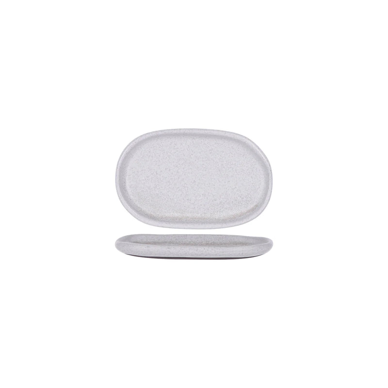 Naturals Ash Grey Plate 210x135mm