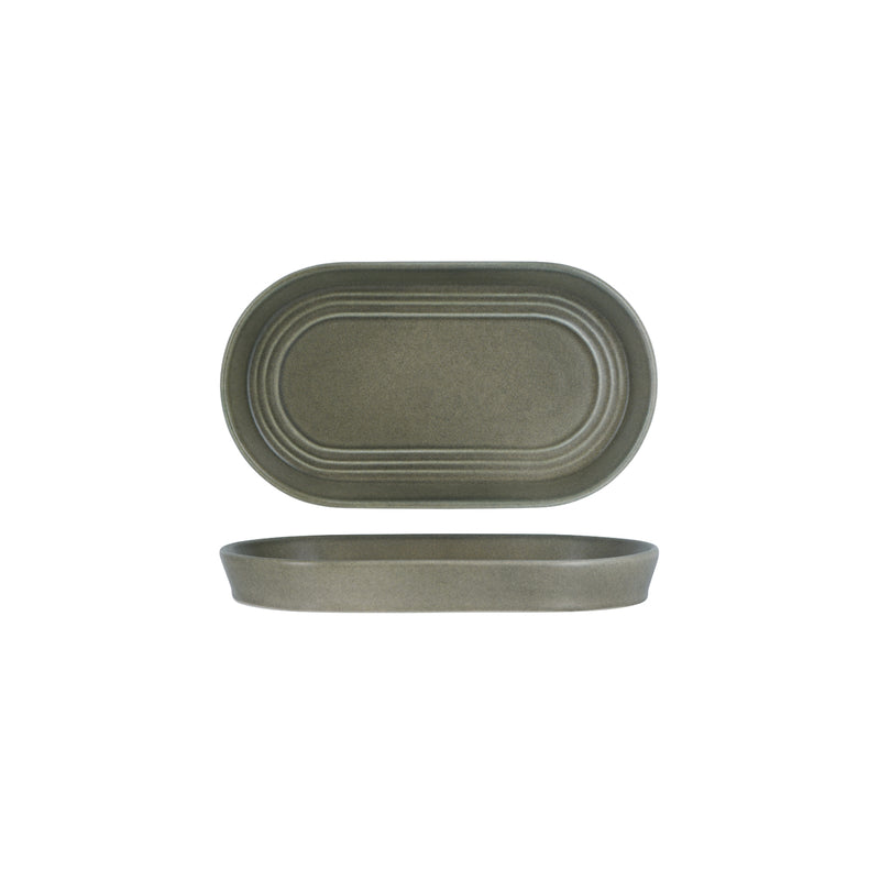 Urban Loft Frost Grey Platter 240x137mm