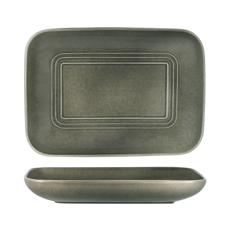 Urban Loft Frost Grey Serving Platter 360mm