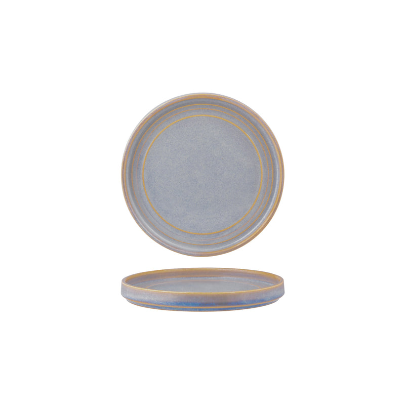 Urban Loft Azure Blue Round Plate 180mm