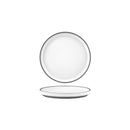 Tablekraft Urban Muse White Plate Rimmed 170mm