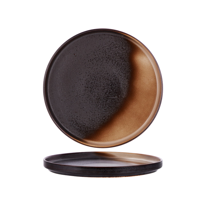 Urban Coffee Dust Rimmed Plate 270mm