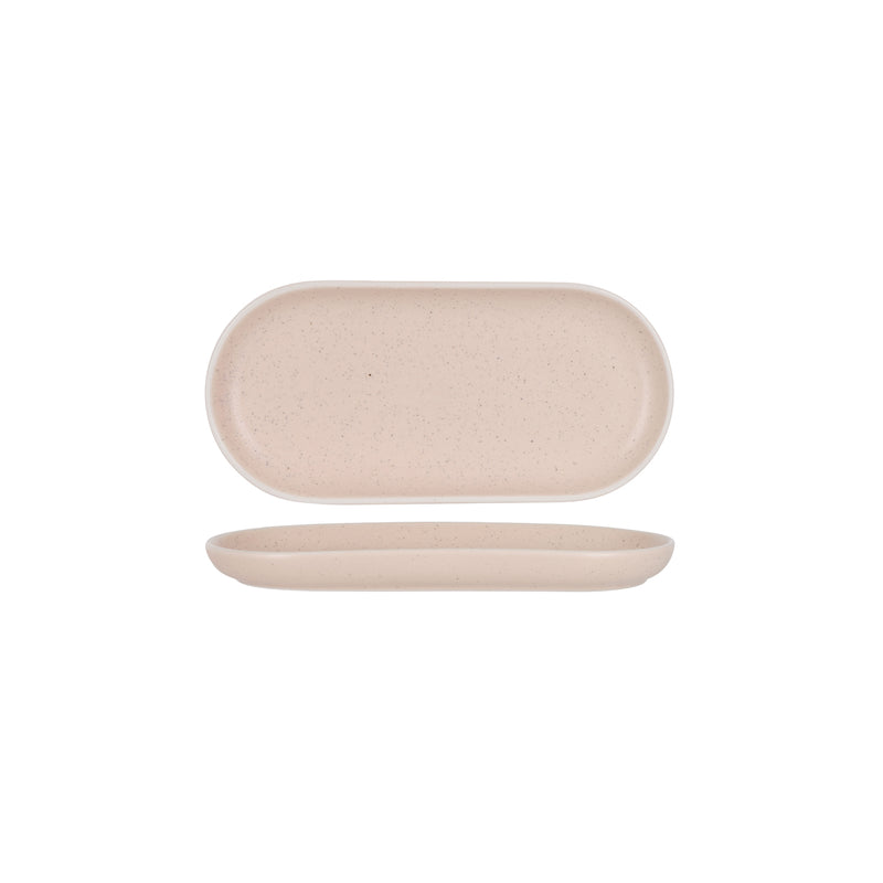 Urban Reactive Pink Oval Plate 290mm