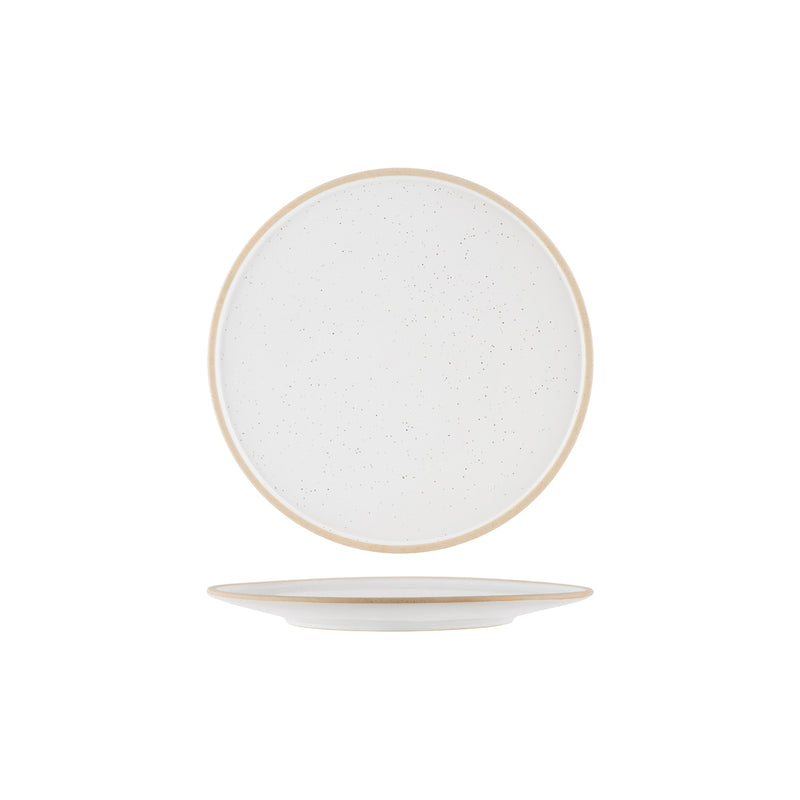 Soho White Pebble Plate 260mm