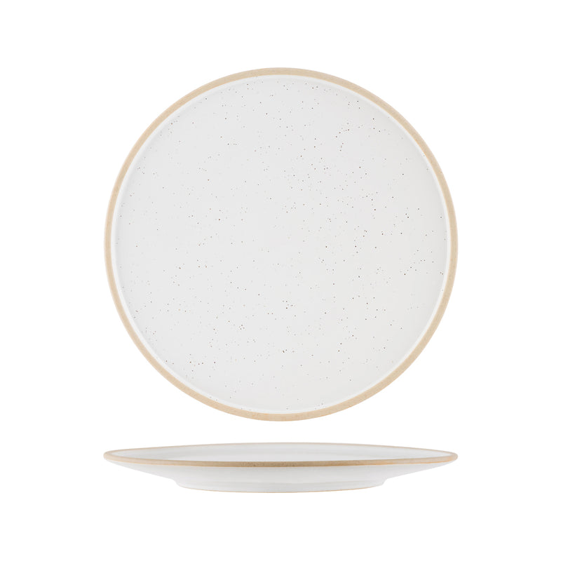 Soho White Pebble Plate 290mm