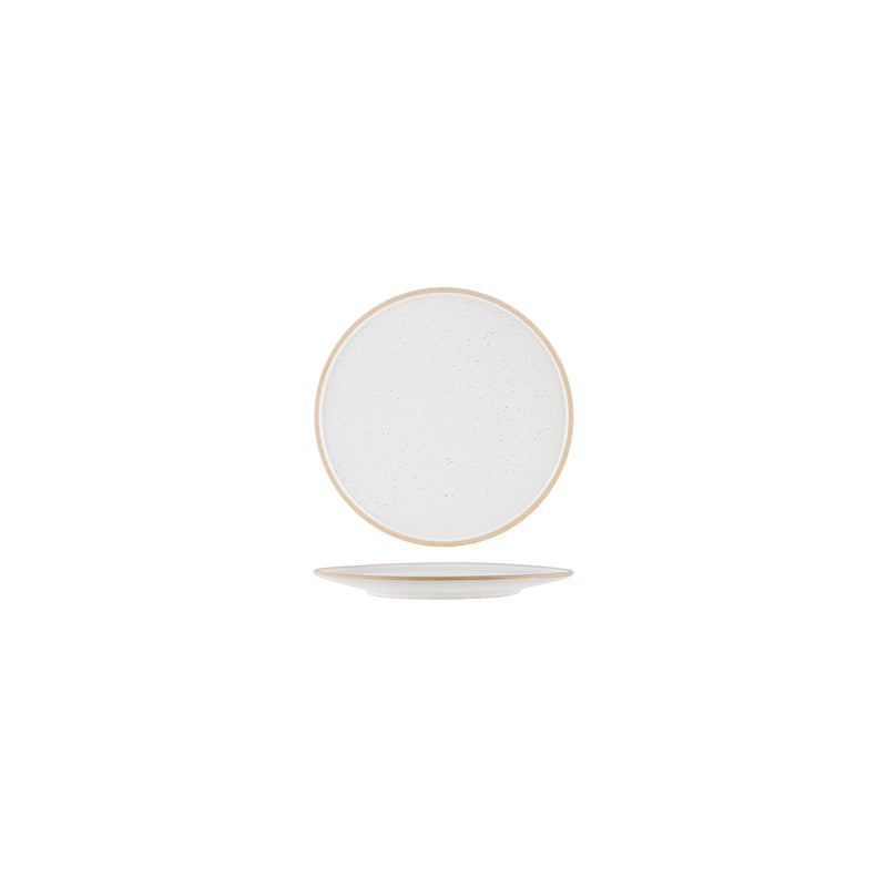 Soho White Pebble Plate 160mm