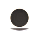 Tablekraft Soho Speckle Black Round Plate 257mm