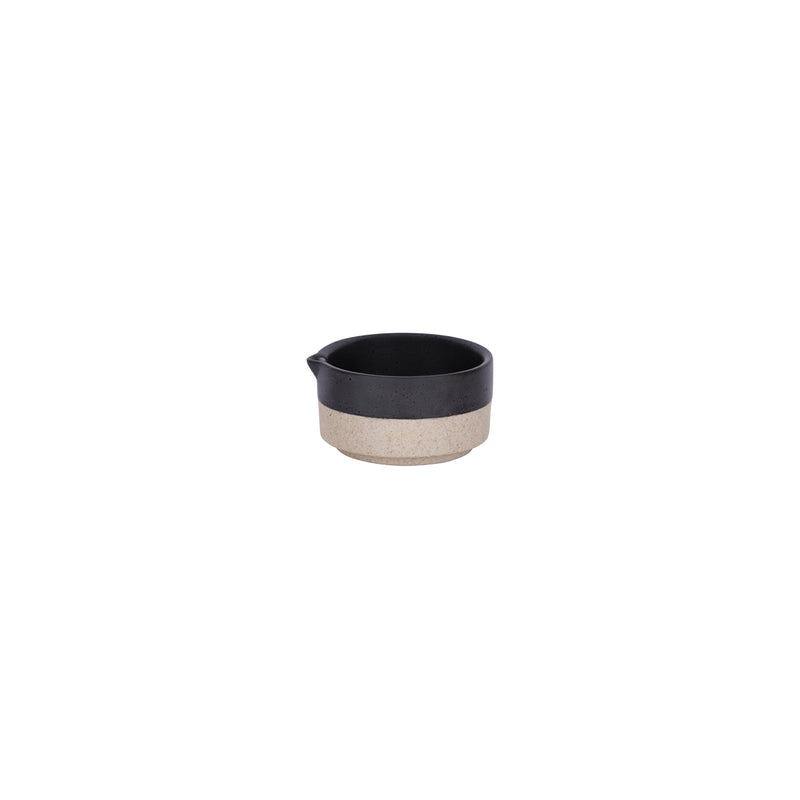 Soho Speckle Black Sauce Jug 76x70x30mm, 80ml