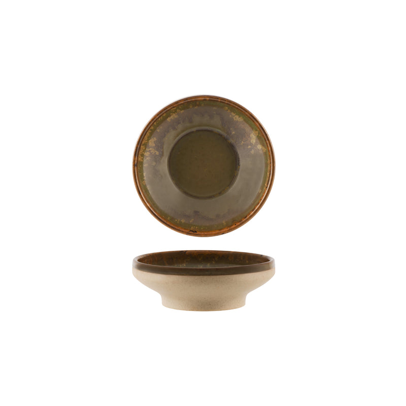 Soho Burnt Sienna Footed Bowl 156x52mm