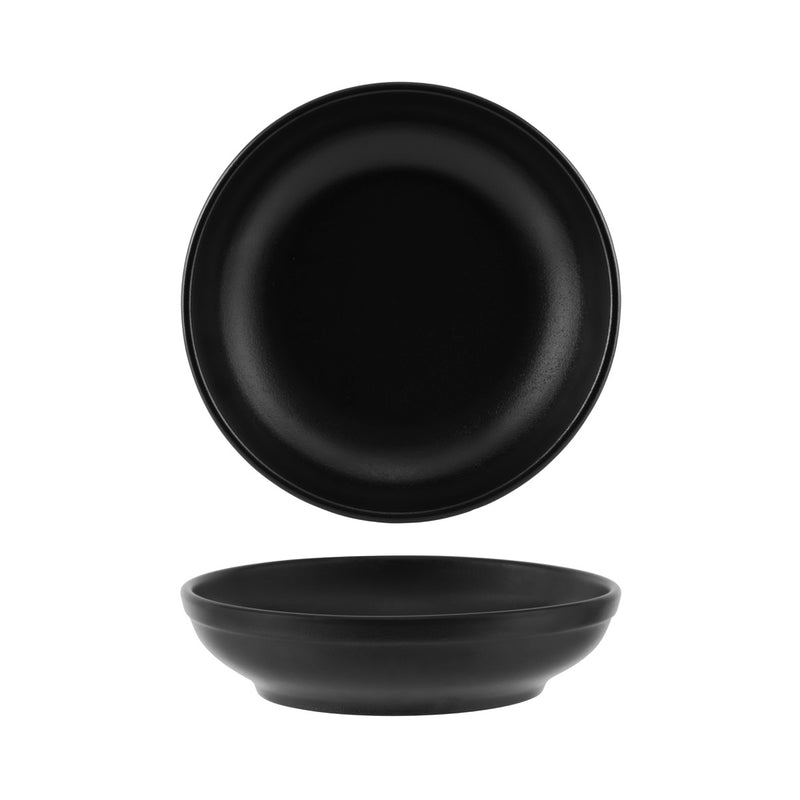 Black Flared Bowl 230mm