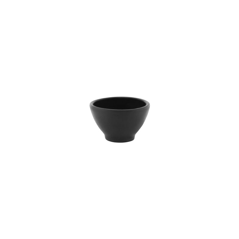 Black Footed Sauce Dish 76x47mm