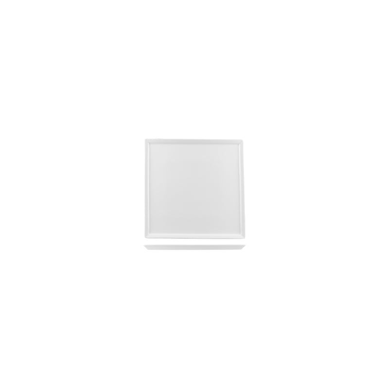 White Album Square Plate 160x160x15mm