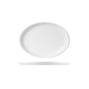 White Album Flared Oval Plate 285x179x40mm