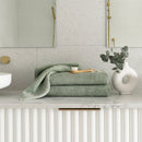 Elvire Sage Bath Sheet 80x160cm