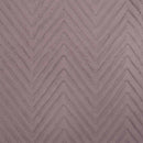 Herringbone Mauve Bed Runner