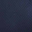 Herringbone Navy Bed Runner