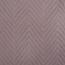 Herringbone Mauve Coverlet Set