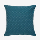 Luna Jacquard Teal European Pillowcase
