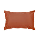 Luna Jacquard Rust Quilt Cover Set