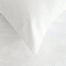 Ogee Jacquard White Quilt Cover Set