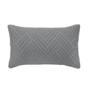 Panama Jacquard Steel Quilt Cover Set