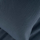 Tide Jacquard Denim Quilt Cover Set