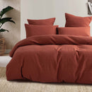 Trellis Jacquard Brick Quilt Cover Set