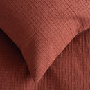 Trellis Jacquard Brick Quilt Cover Set