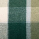 Nolan Wool Bamboo Forest Check Blanket