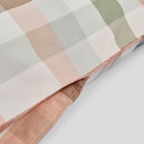 Bulbul Desert Plaid Organic Cotton Quilt Cover