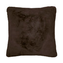 Frida Chocolate Square Cushion
