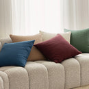 Milo Ocean Waffle Square Cushion