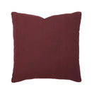 Milo Sangria Waffle Square Cushion