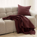 Milo Sangria Waffle Throw