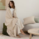 Milo Stone Waffle Throw