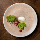 Bonna Luca Salmon Round Coupe Plate 210mm