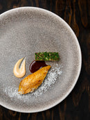 Bonna Luca Wood Round Coupe Plate 210mm