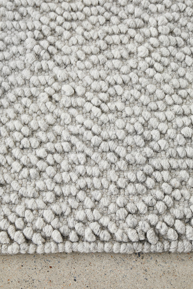 Boucle Grey Rug