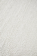 Boucle White Rug
