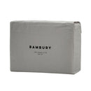 Split King - Temple Organic Grey Cotton Sheet Set