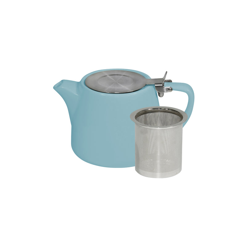 Maya Blue Stackable Teapot with Infuser & Lid 500ml