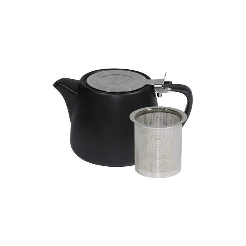 Smoke White Stackable Teapot with Infuser & Lid 500ml