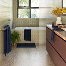Chateau Navy Bath Sheet 80x160cm