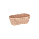 Chef Inox bread basket, polypropylene bread basket, food-safe serving basket, dishwasher-safe basket, bakery serveware, café bread basket