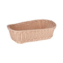 restaurant bread basket, pastry serving basket, lightweight serving basket, hospitality serveware, table service basket